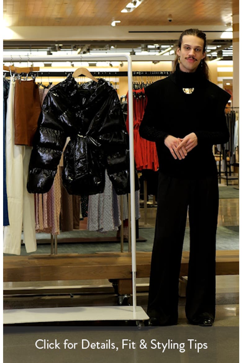 Belted Puffer Jacket video