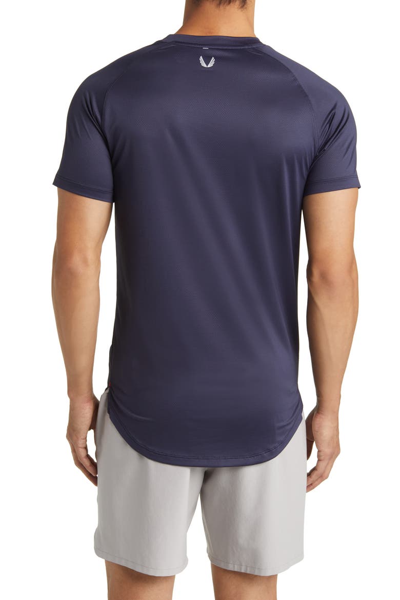 AeroSilver® Established Tee, Alternate, color, NAVY
