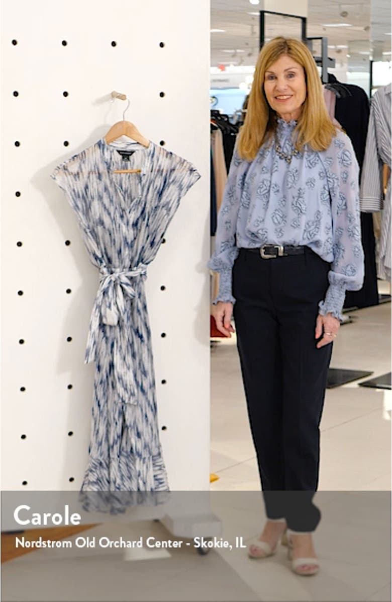 Dremah Silk Midi Dress, sales video thumbnail