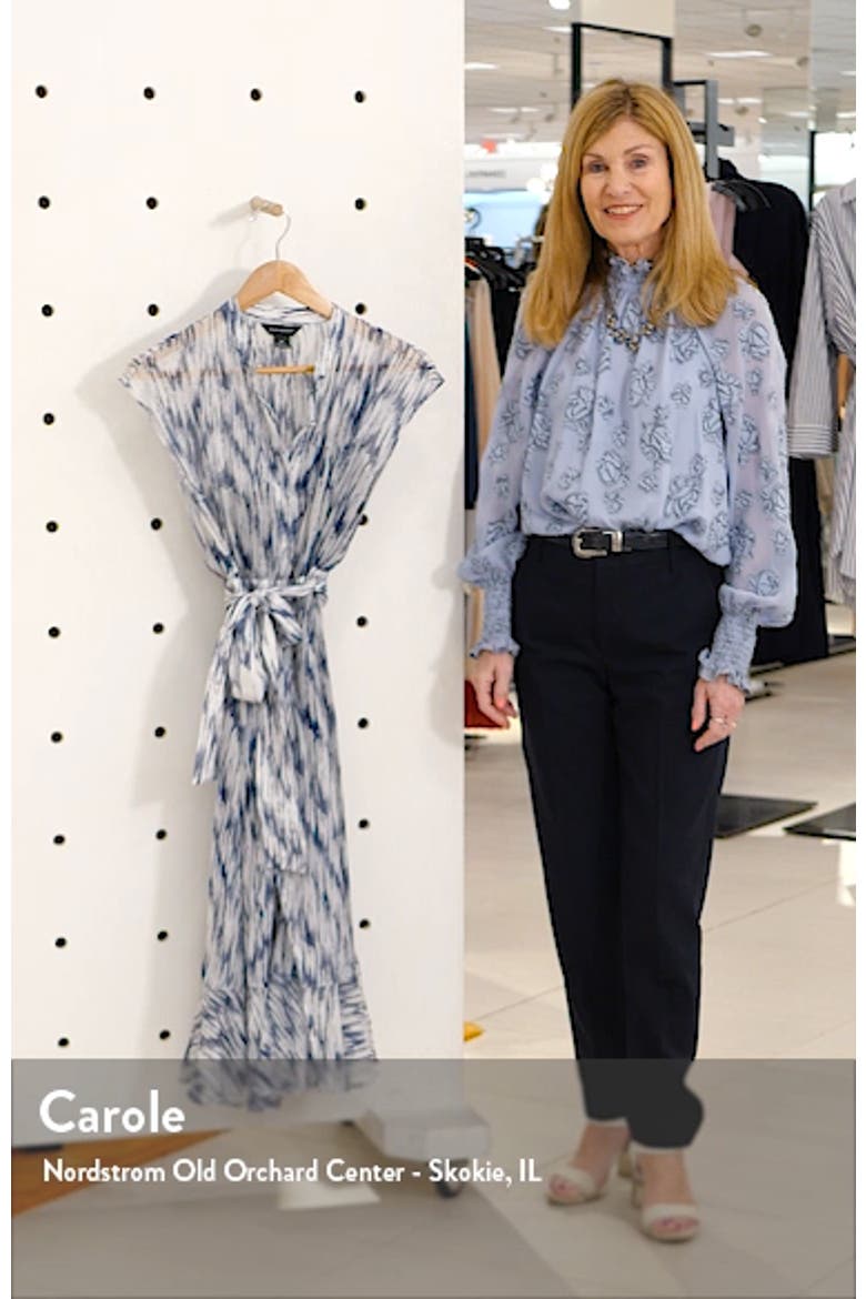 Dremah Silk Midi Dress video