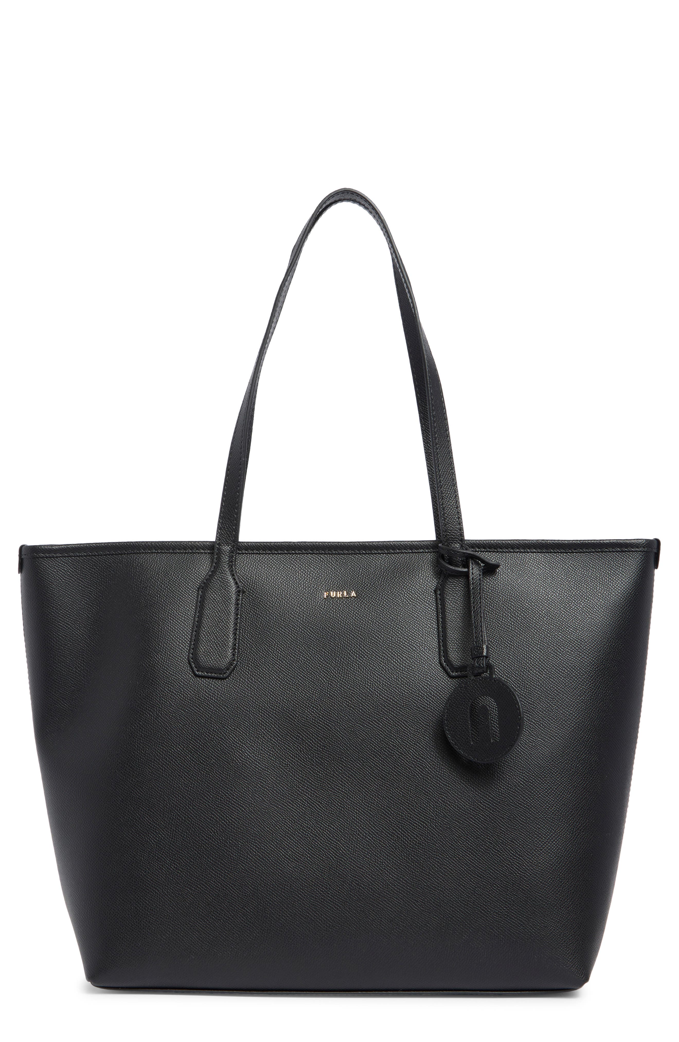 Furla Classic Zip Top Tote Bag