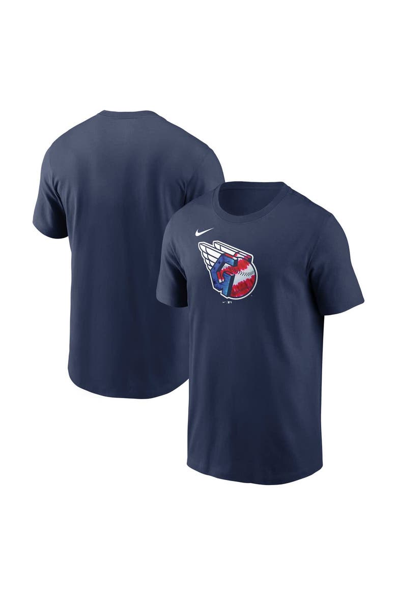 Men's Nike Navy Cleveland Guardians Americana T-Shirt, Main, color, Navy