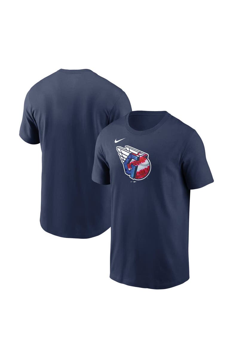 Nike Men's Nike Navy Cleveland Guardians Americana T-Shirt, Main, color, Navy