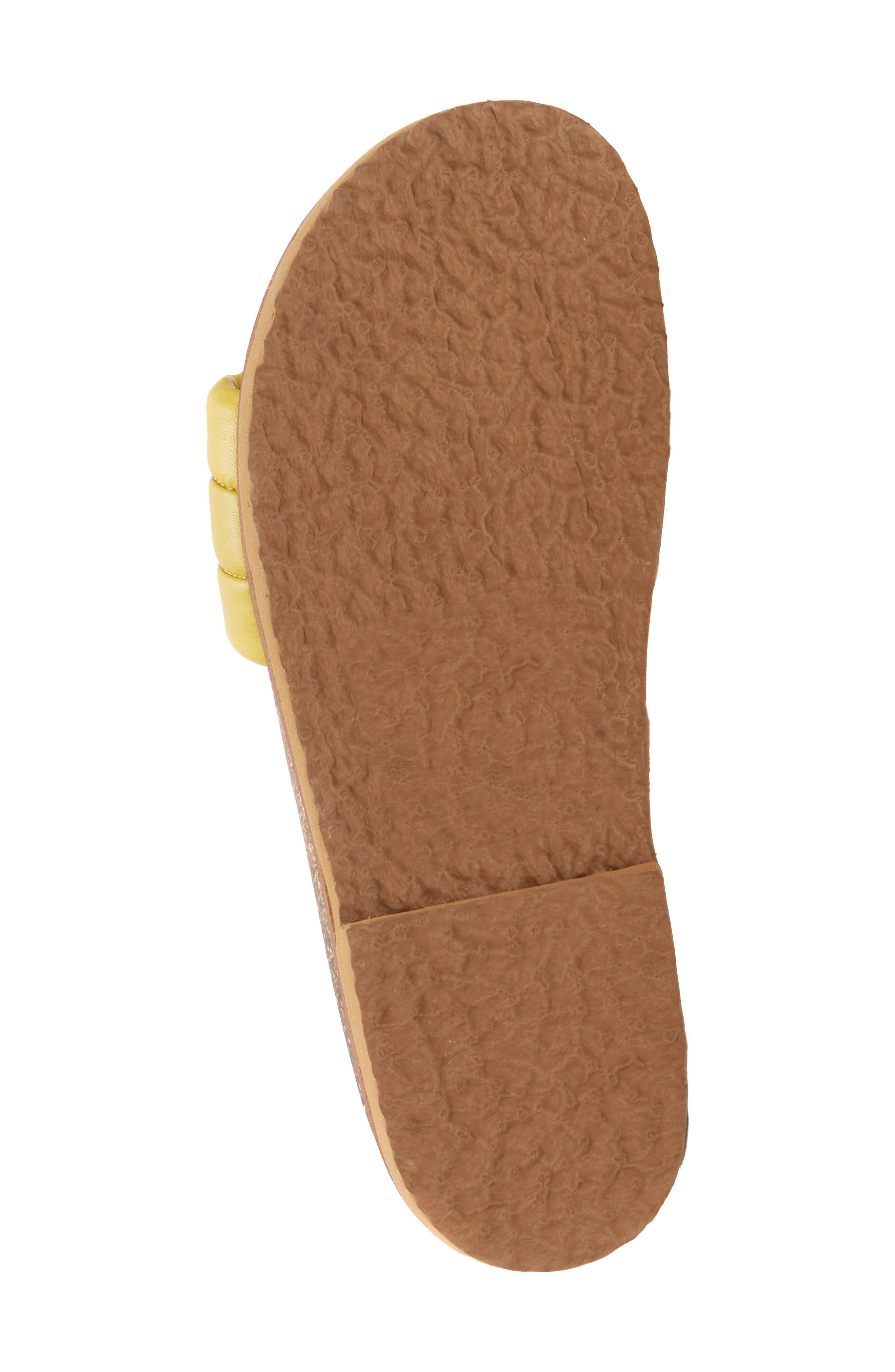 Kandler Slide Sandal, Alternate, color, YELLOW BABY SHEEP