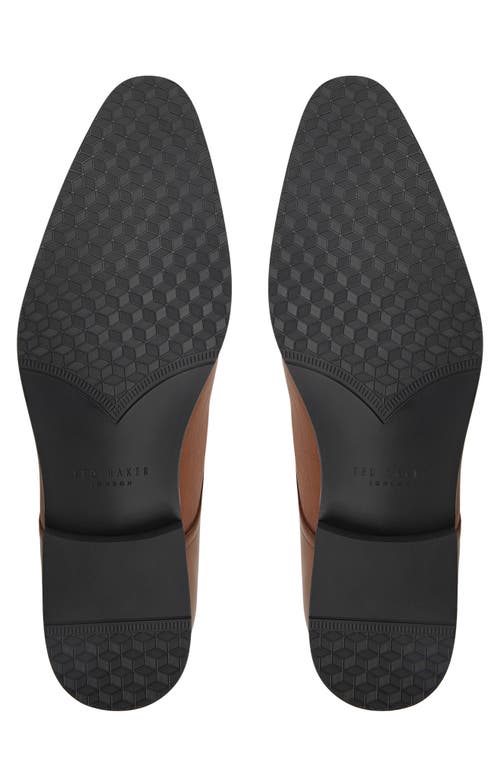 Ted Baker London Connor Plain Toe Derby In Tan