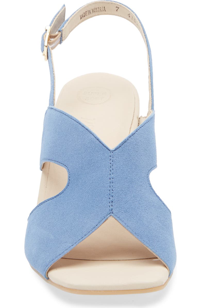 Paul Green Verona Slingback Sandal, Alternate, color, Denim Suede