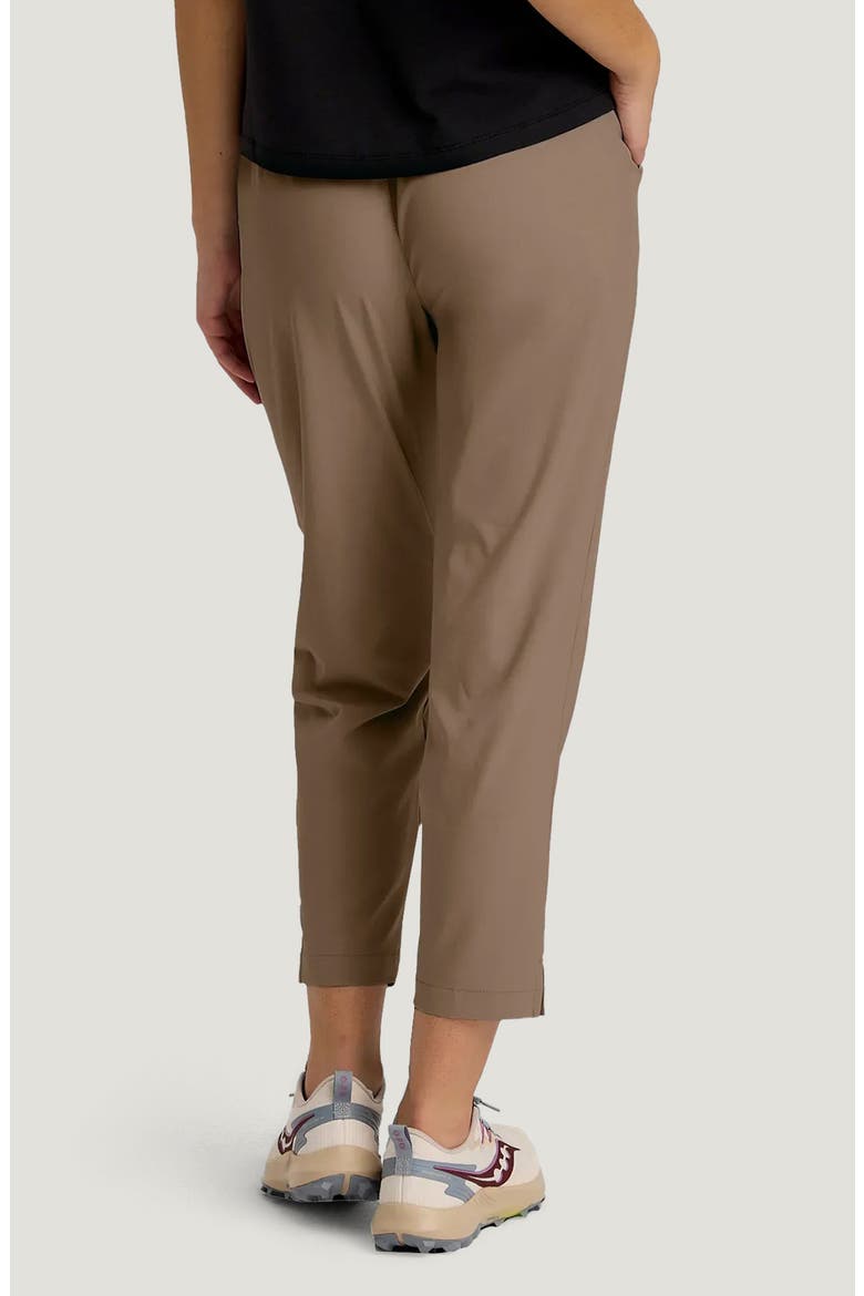 Breeze Drift Drawstring Crop Pants, Alternate, color, FOSSIL