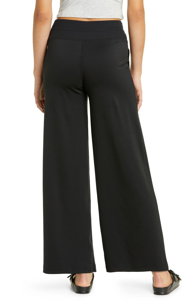Zella OSR Renew High Waist Wide Leg Pants, Alternate, color, 