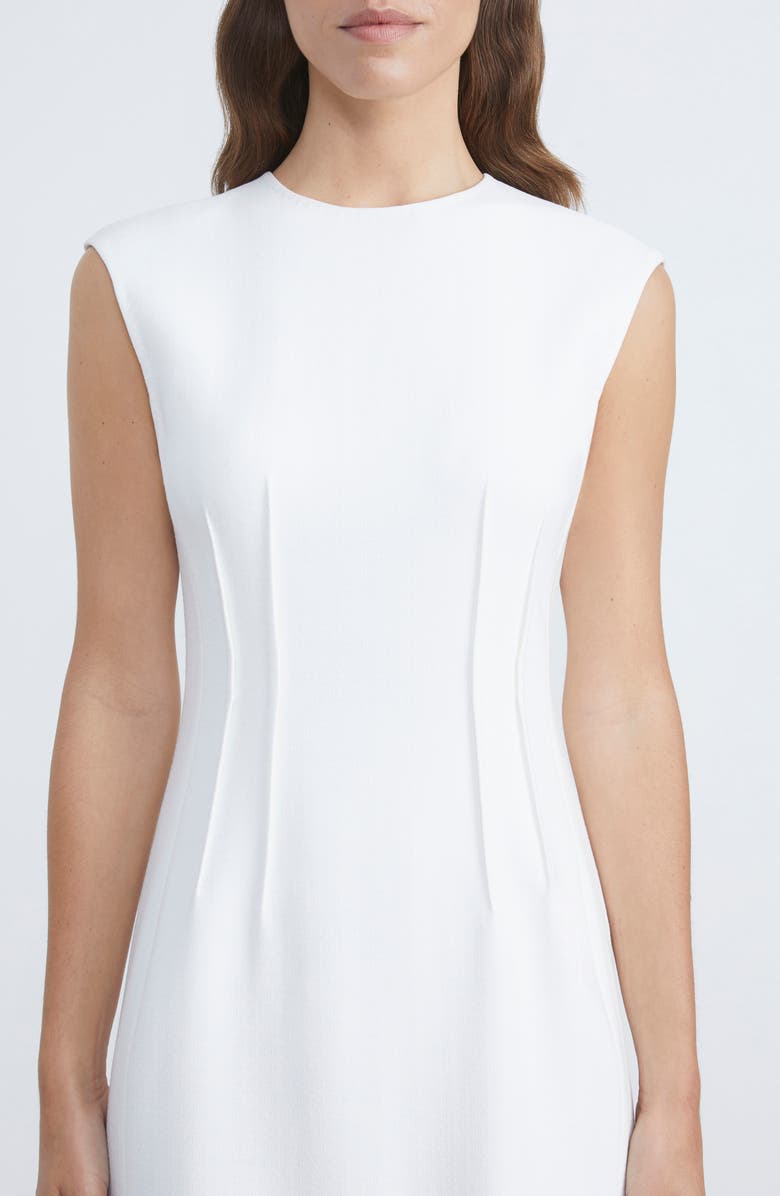 Lafayette 148 New York Crinkled Sleeveless Midi Dress, Alternate, color,