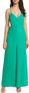 Topshop Cami Wide Leg Jumpsuit