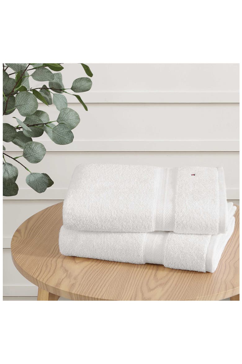 Modern American Terry 6-Piece Towel Set, Alternate, color, WHITE