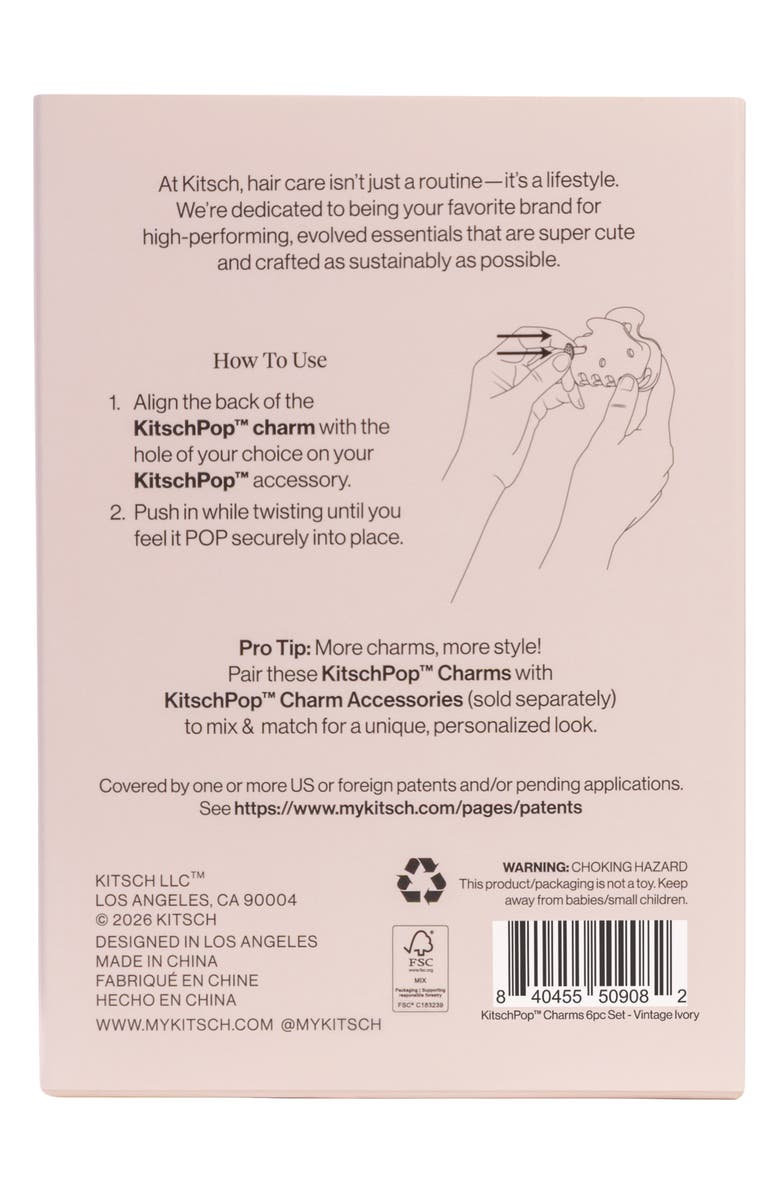 Kitsch Assorted 6-Pack KitschPop<sup>™</sup> Charms, Alternate, color, 