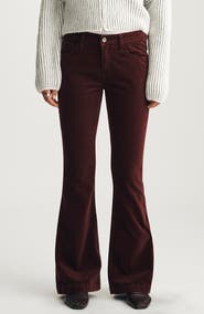 Mavi Jeans Sydney High Rise Flare Velvet Pants