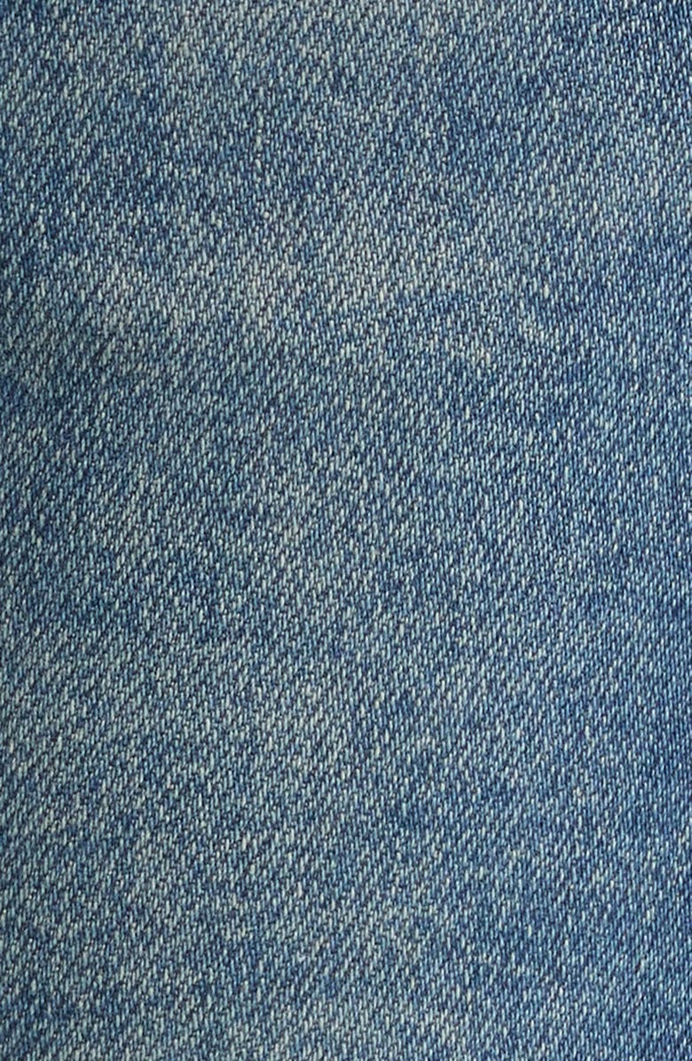 Re/Done Low Rise Micro Bootcut Jeans, Alternate, color, Smoke Water