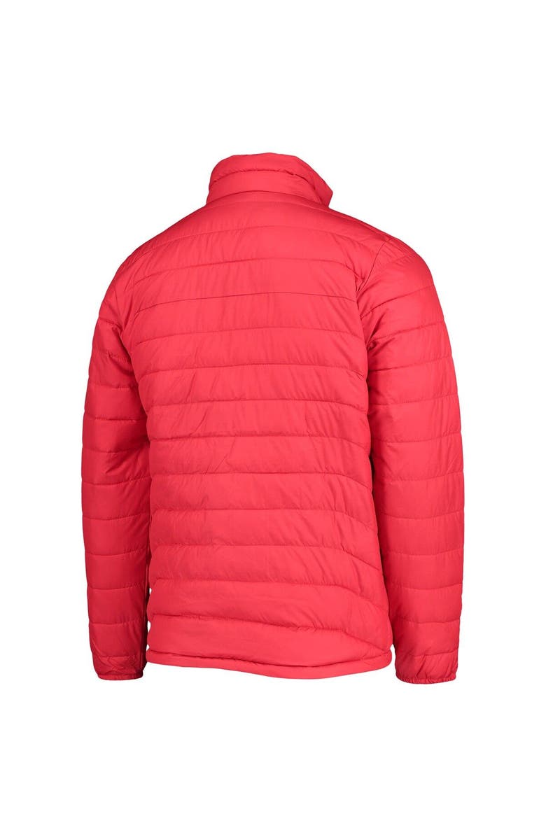 Columbia Men's Columbia Scarlet Nebraska Huskers Powder Lite Omni-Heat Reflective Full-Zip Jacket, Alternate, color,