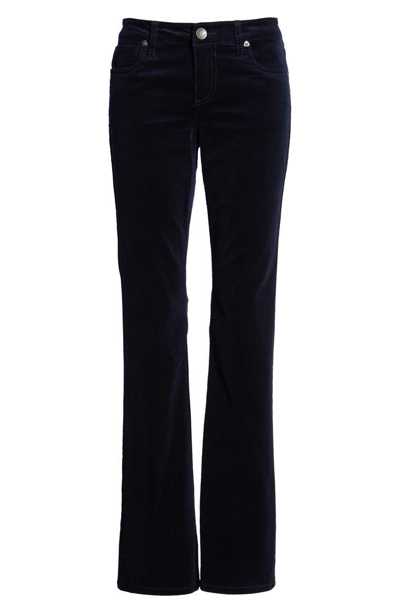 KUT from the Kloth Karen Bootcut Corduroy Pants, Alternate, color, Navy