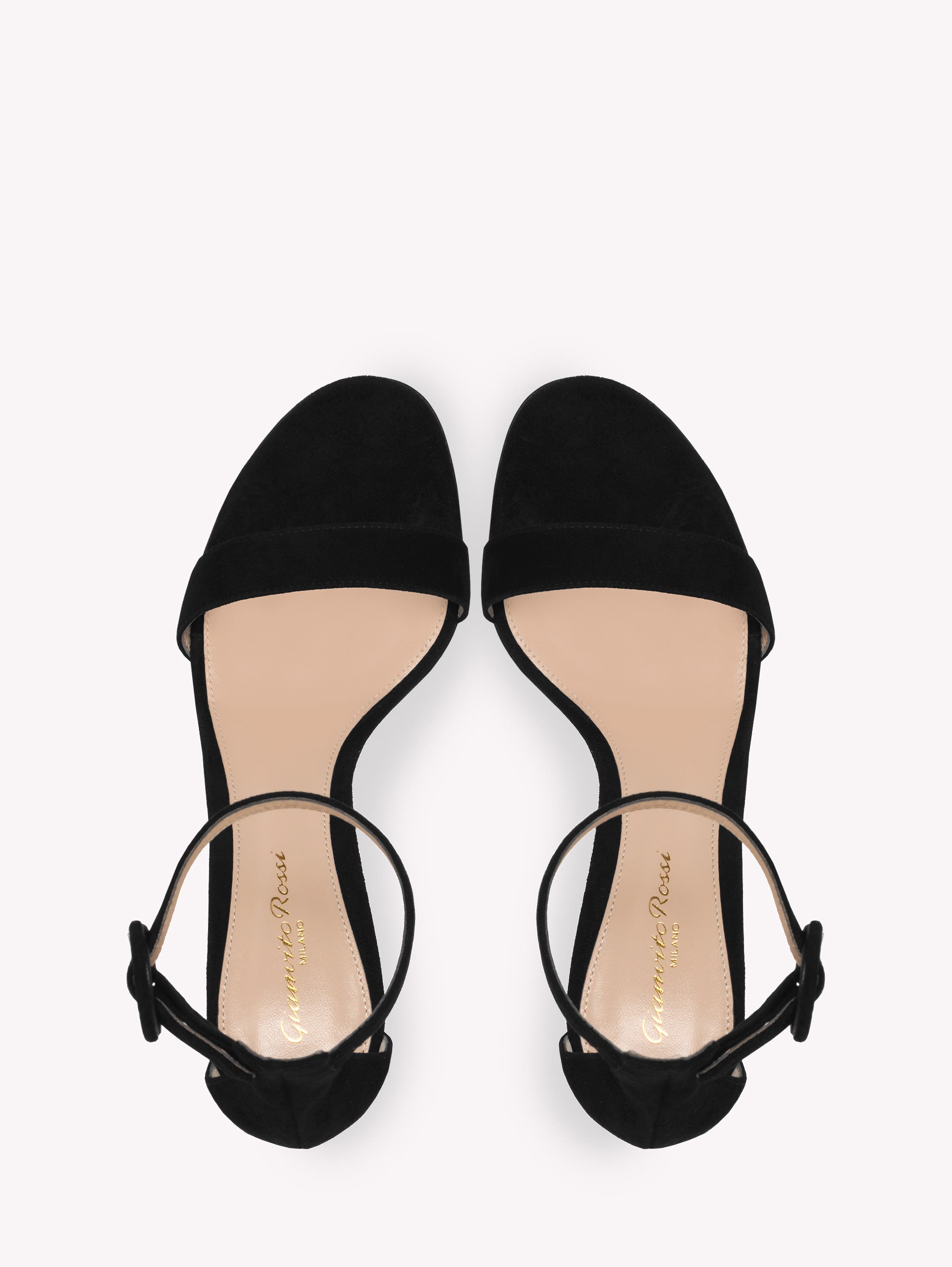 Gianvito Rossi Portofino 70 Sandals, Alternate, color, Black