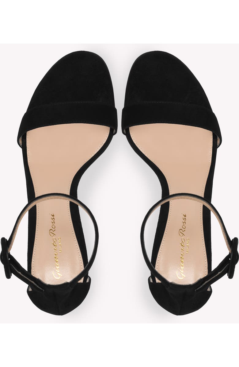 Gianvito Rossi Portofino 70 Sandals, Alternate, color, Black