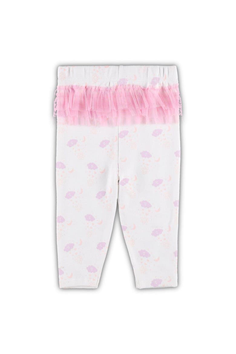 Newborn & Infant White/Pink St. Louis Cardinals Spreading Love Bodysuit & Tutu with Leggings Set, Alternate, color, White
