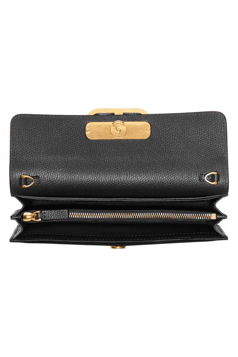 VSling Calfskin Wallet on a Chain, Alternate, color, NERO