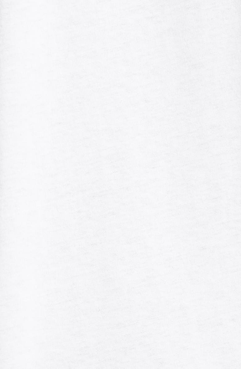 Saint Laurent Palm Tree Crewneck T-Shirt, Alternate, color,