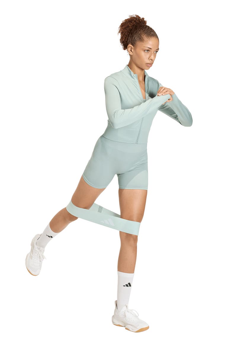 Knit Training Jacket, Alternate, color, WONDER SAGE