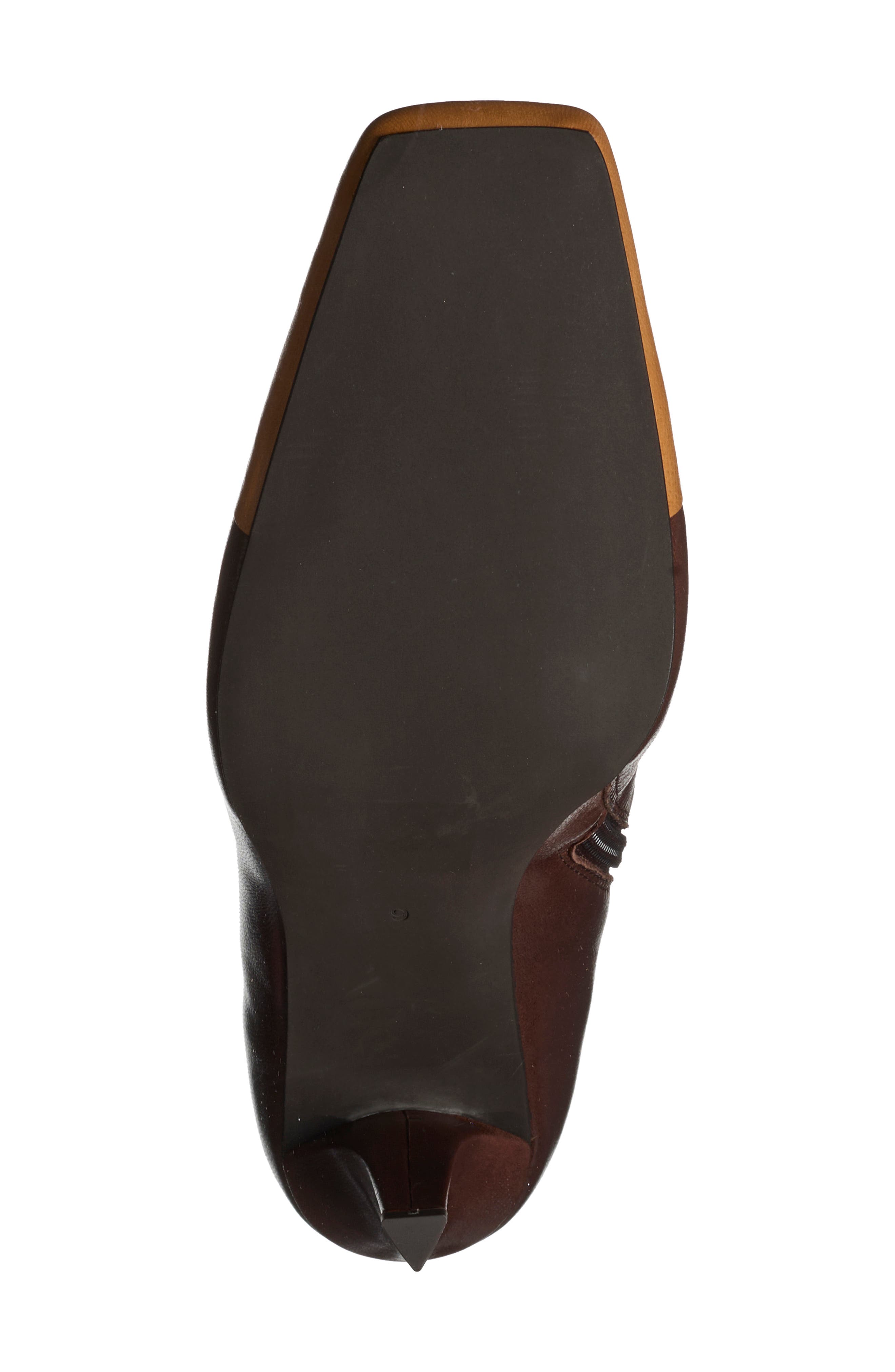 Gibraltar Leather Bootie, Alternate, color, BROWN CAMEL COMBO
