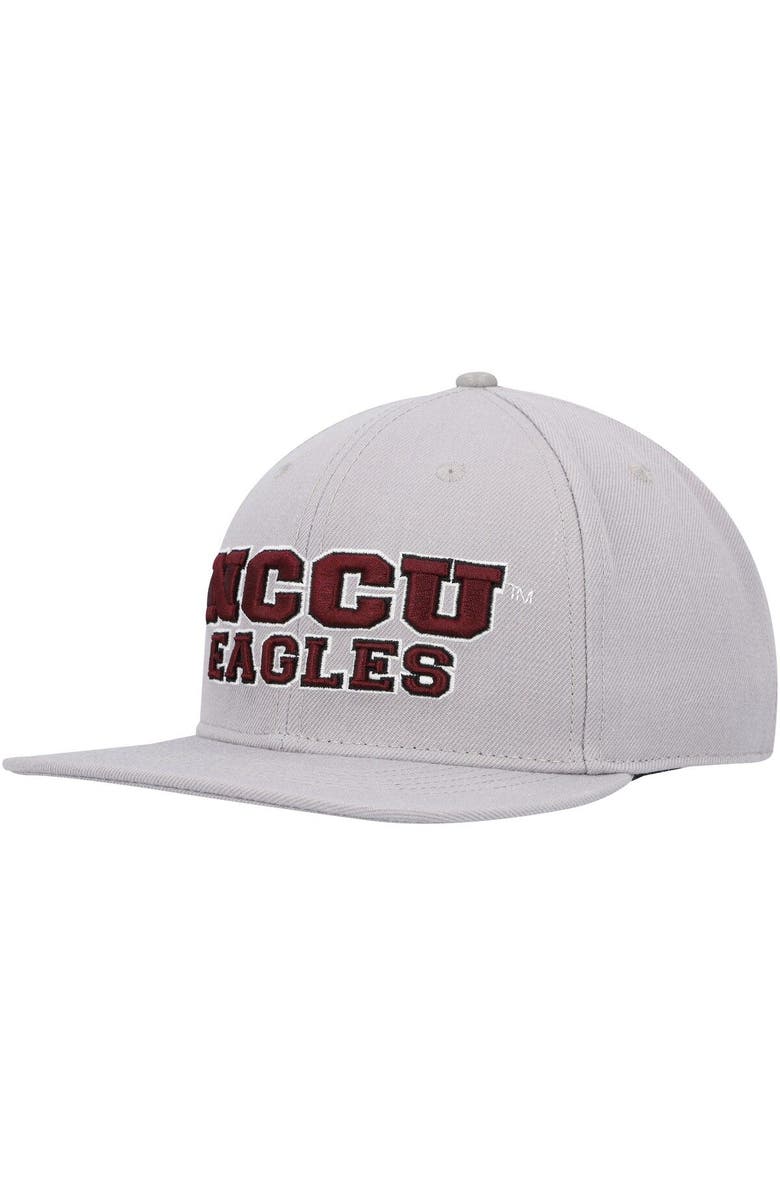 PRO STANDARD Men's Pro Standard  Gray North Carolina Central Eagles Evergreen NCCU Snapback Hat, Alternate, color, 