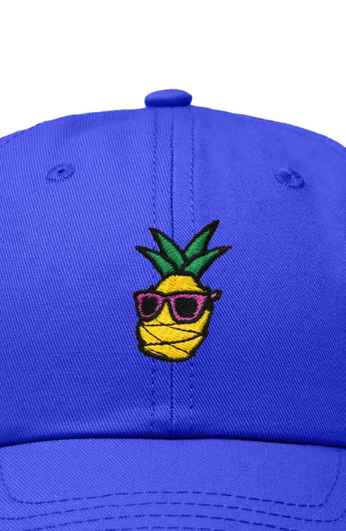 DALIX DALIX PINEAPPLE EMBROIDERED DAD HAT 
