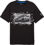 PUMA x BMW M Motorsport Cotton Graphic T-Shirt