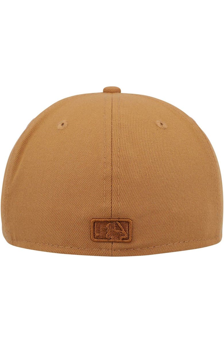 New Era Men's New Era Brown Pittsburgh Pirates Bronze Color Pack 59FIFTY Fitted Hat, Alternate, color, 