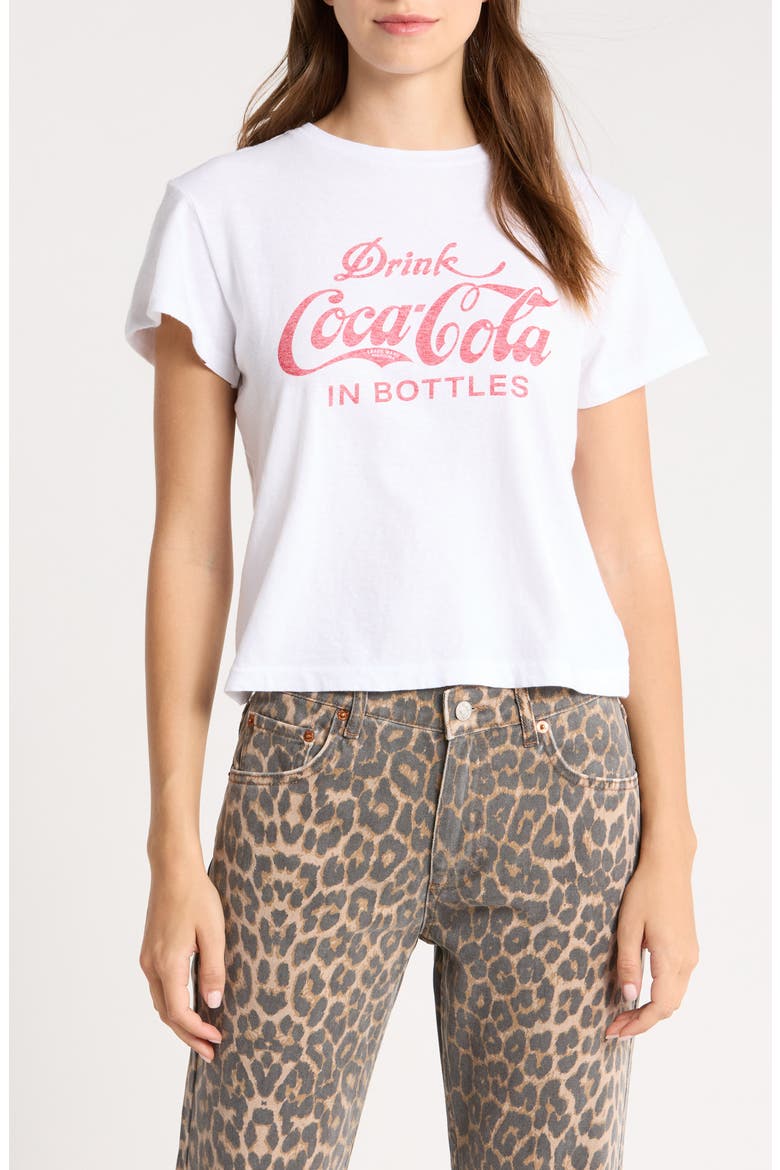 Drink Coca-Cola Graphic T-Shirt, Main, color, OPTIC WHITE