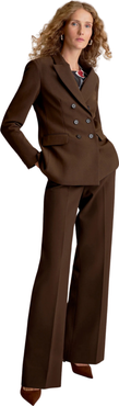 M.M.LaFleur Kati Luxe Flex Suiting Double-Breasted Blazer