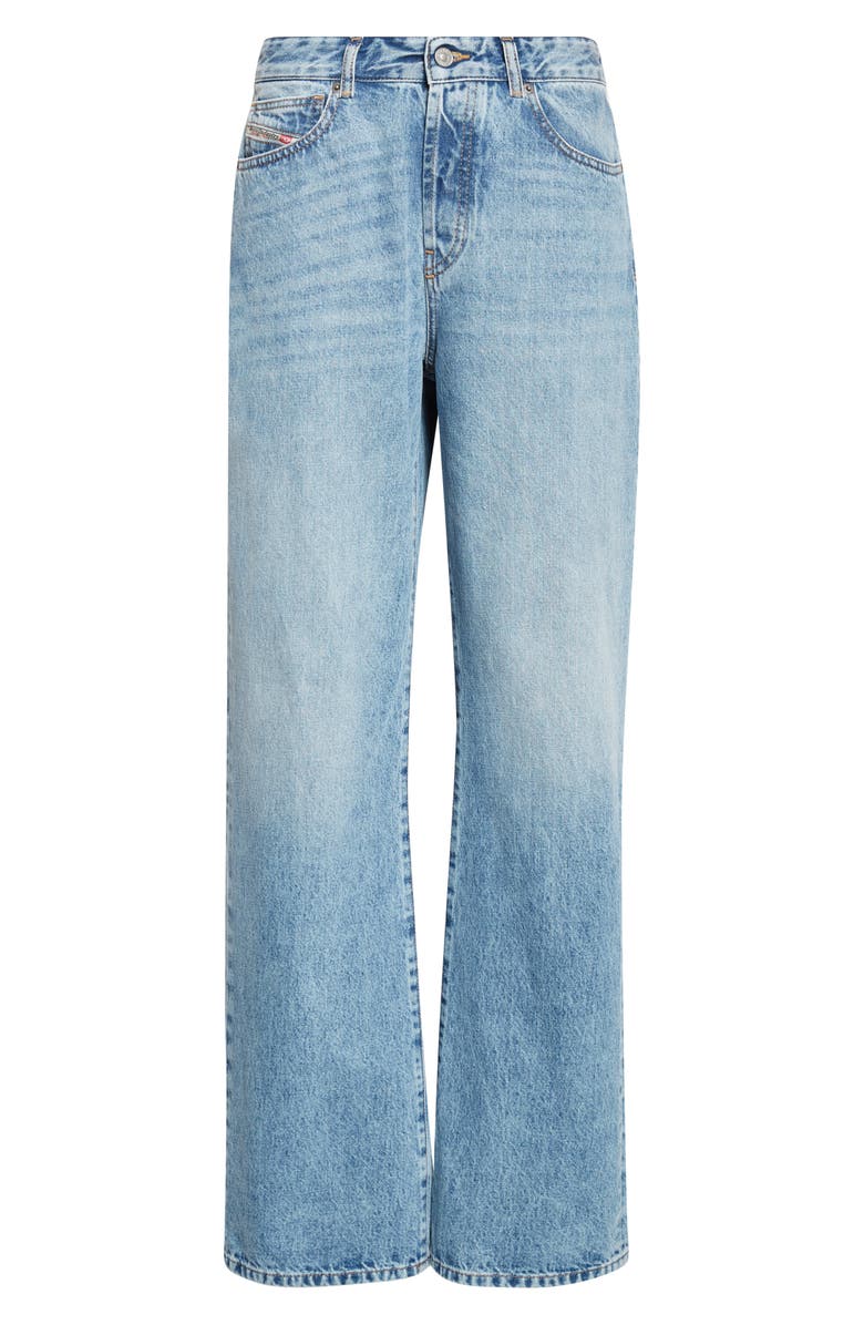 DIESEL<sup>®</sup> 1971 D-Sent High Waist Straight Leg Jeans, Alternate, color, Denim