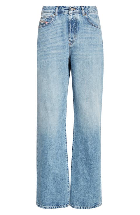 1971 D-Sent High Waist Straight Leg Jeans
