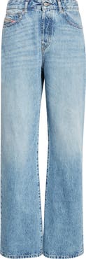 DIESEL® 1971 D-Sent High Waist Straight Leg Jeans