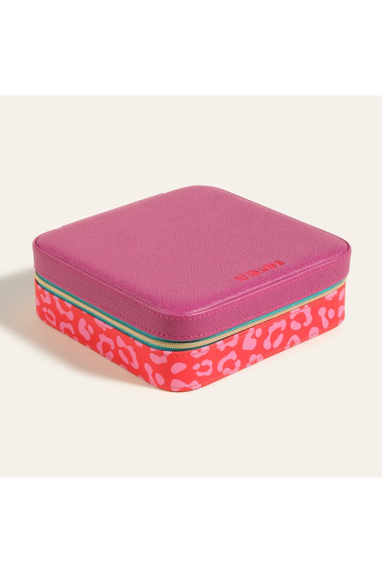 Meilin Jewelry Box 7.5" x 7.5" Artisan, Main, color, Pink