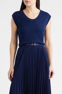 Anne Klein Scoop Neck Knit Top