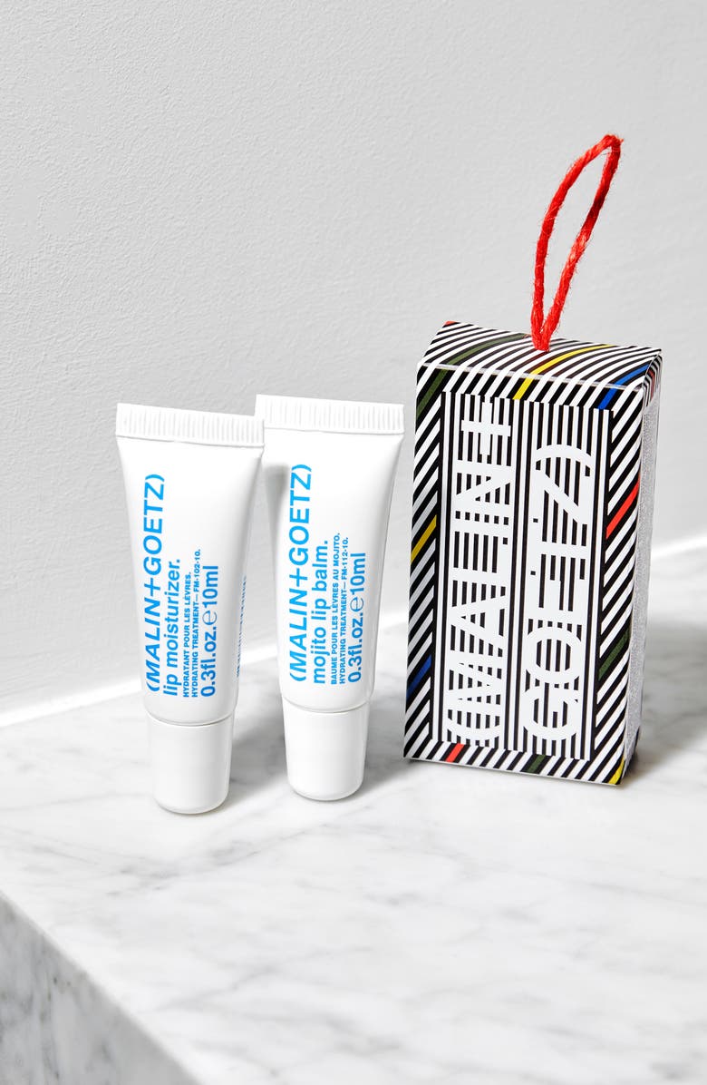 MALIN+GOETZ Hand Lip Balm & Moisturizer Set USD $28 Value, Alternate, color, 