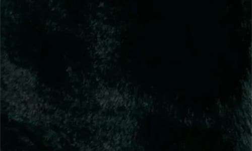 Noize Savannah Faux Fur Longline Coat In Green