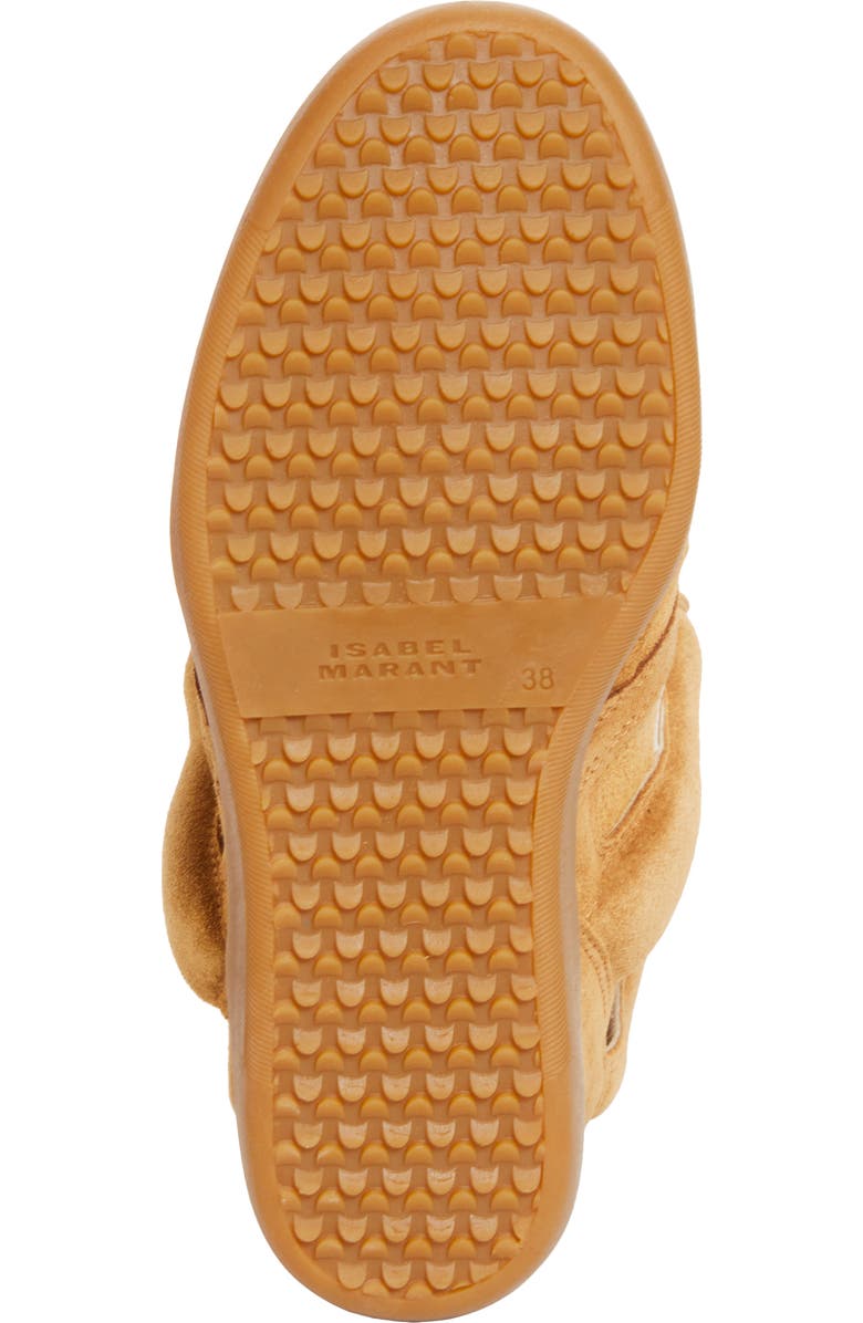 Isabel Marant Bekett Hidden Wedge High Top Sneaker, Alternate, color, Cognac