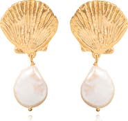 Sequin Vittoria Drop Earrings