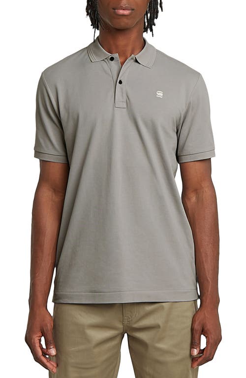 G-star Dunda Slim Fit Piqué Polo In Blue