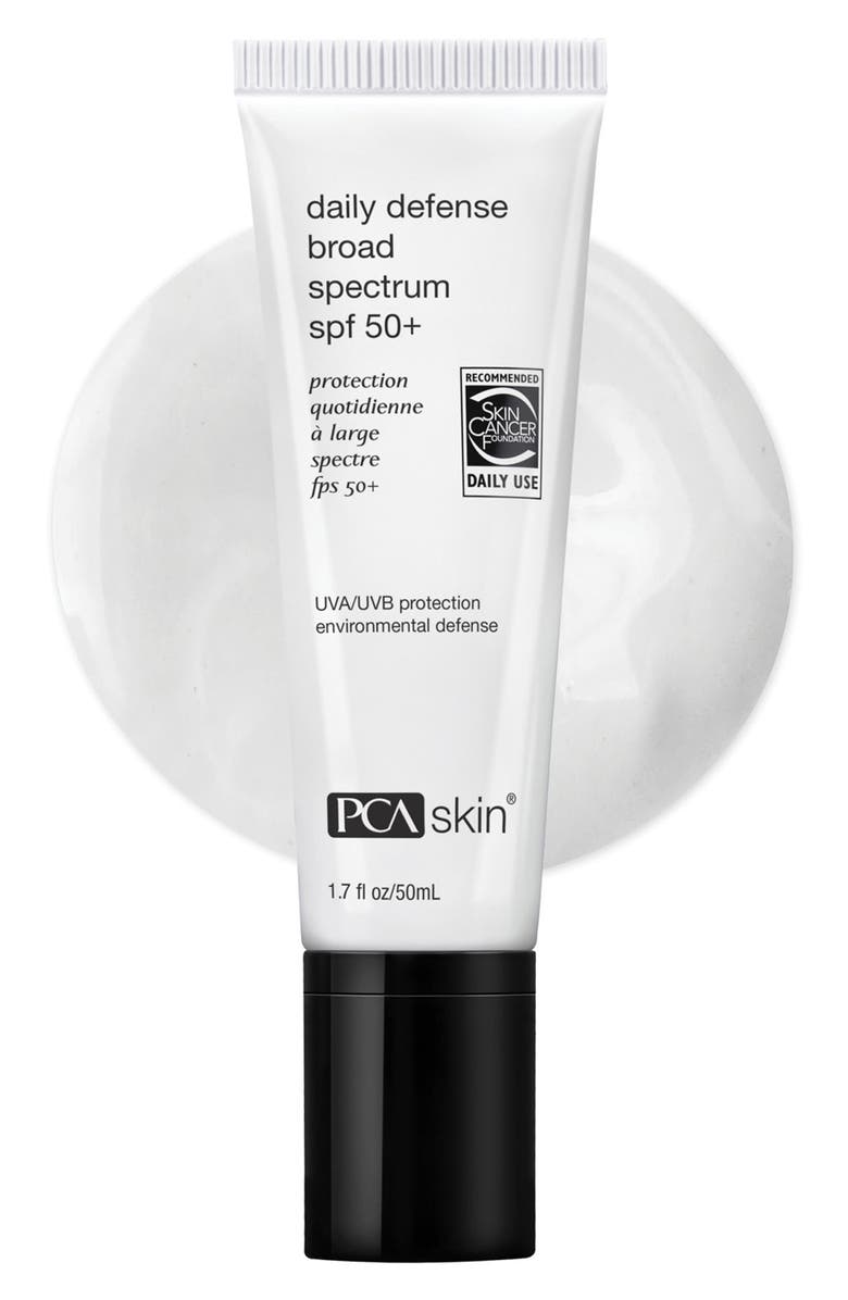 PCA Skin Daily Defense Broad Spectrum SPF 50+ Sunscreen, Alternate, color, 