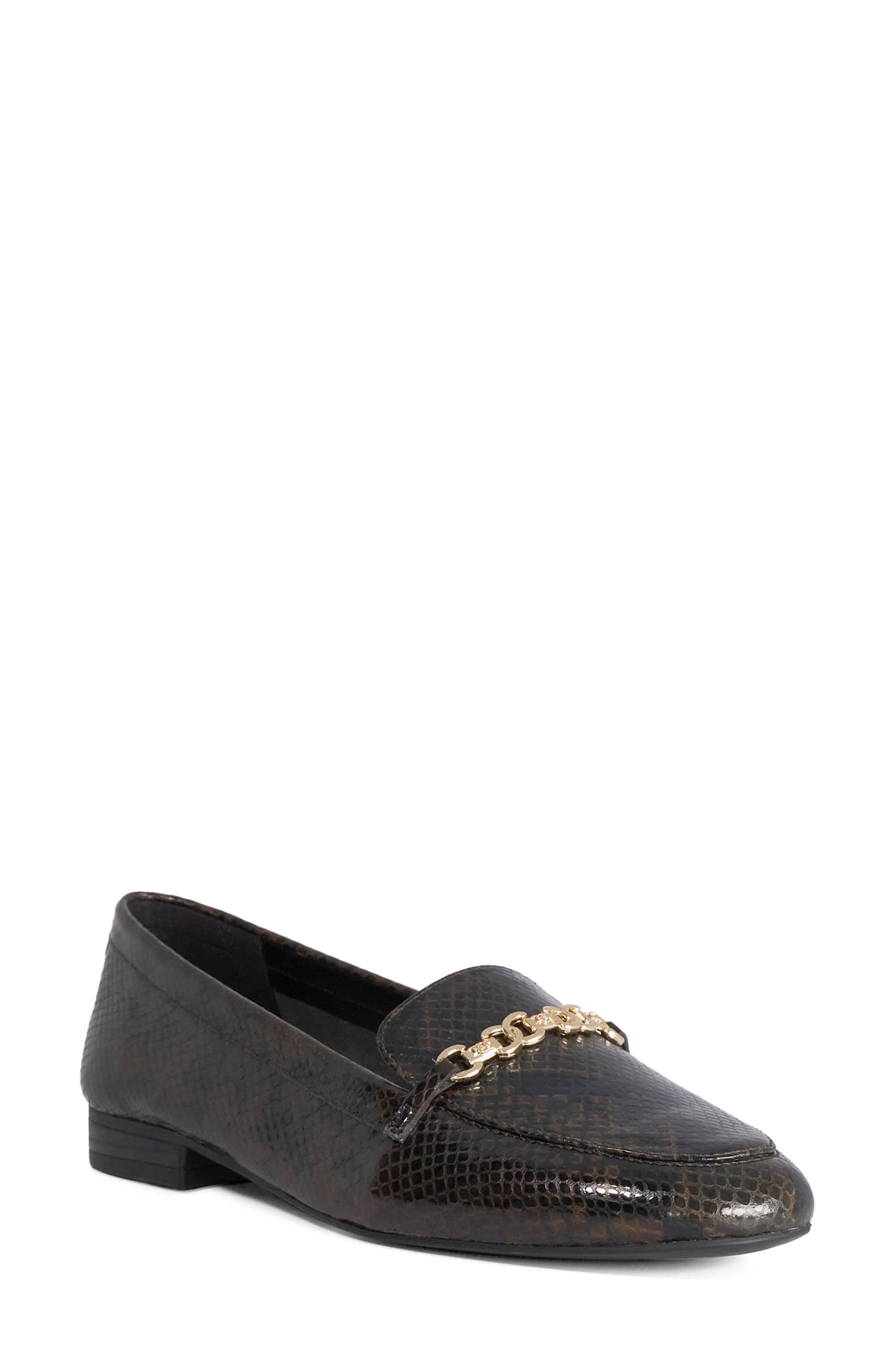 Gearing Snake Embossed Loafer
