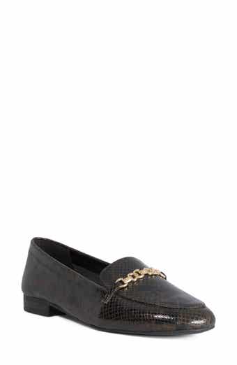 Gearing Snake Embossed Loafer