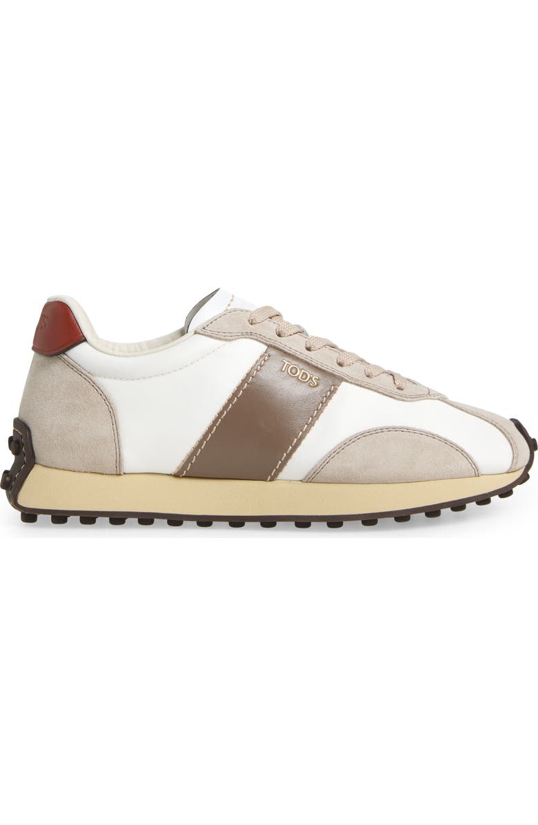 Tod's Sportivo Colorblock Sneaker, Alternate, color, Mastice/ Argilla/ Bruciato Sc
