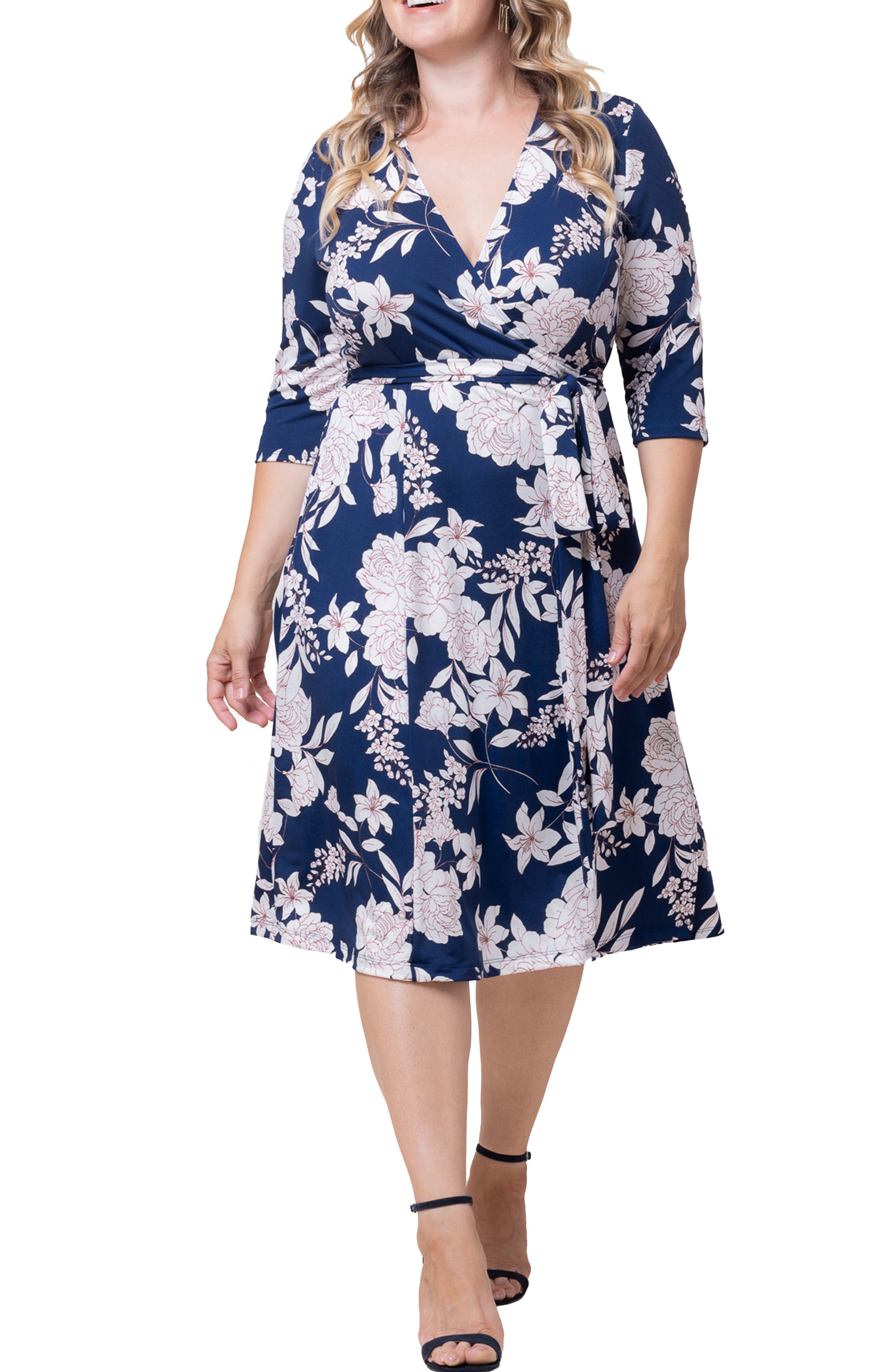 Signature A-Line Wrap Dress - image 5