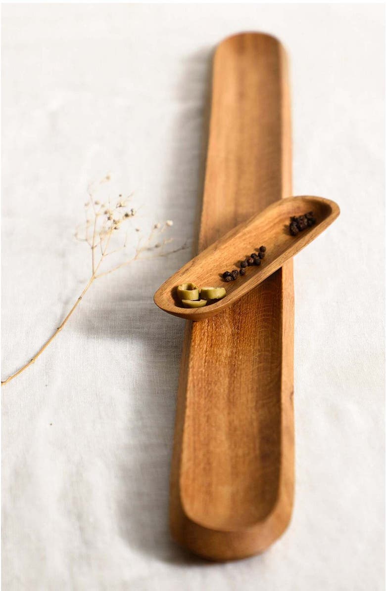 The Collective Home Belfort Trough, Alternate, color, Brown