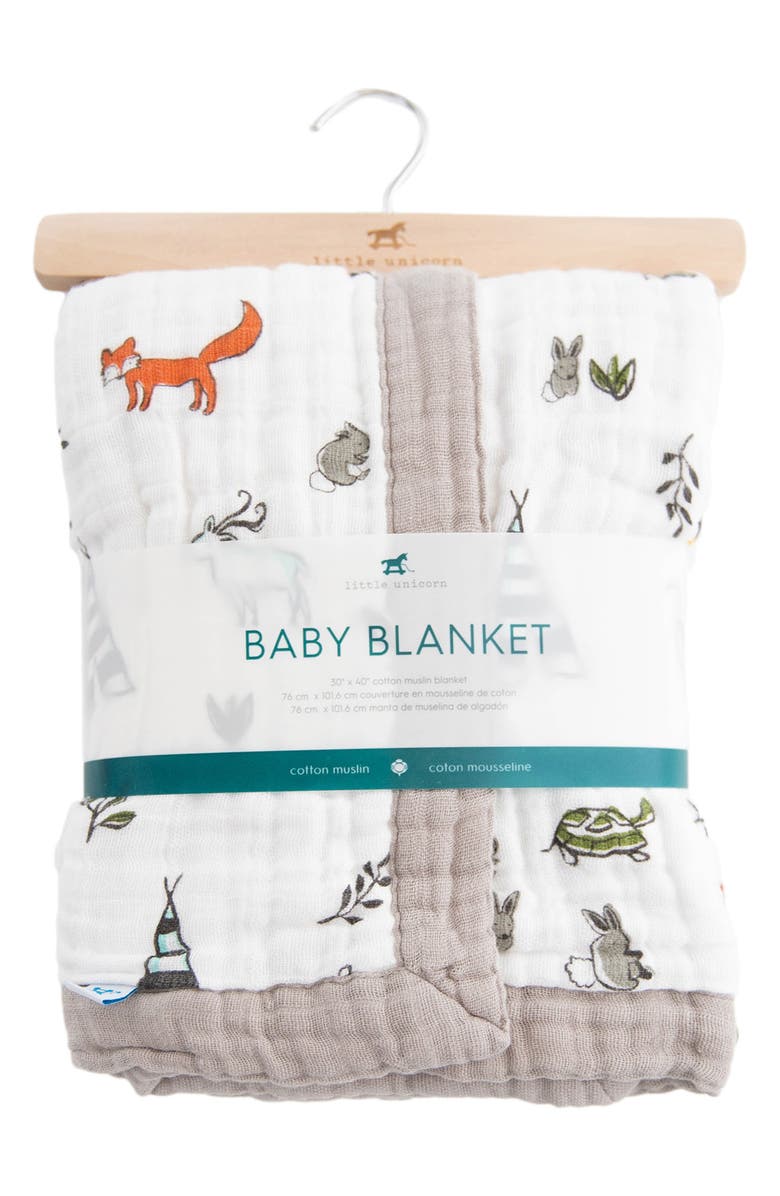 Cotton Muslin Baby Quilt